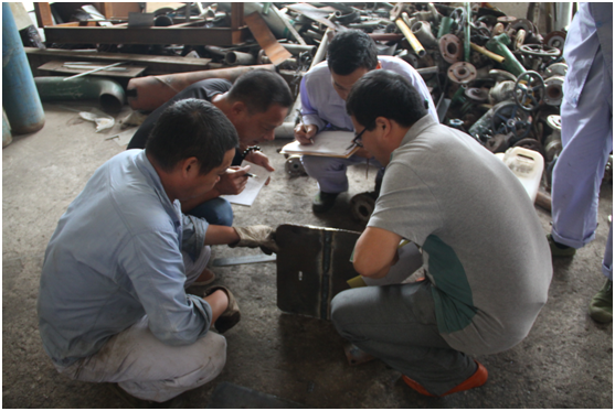 安徽尊龙凯时集团第一届焊工技术角逐